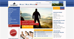 Desktop Screenshot of interquality.cz